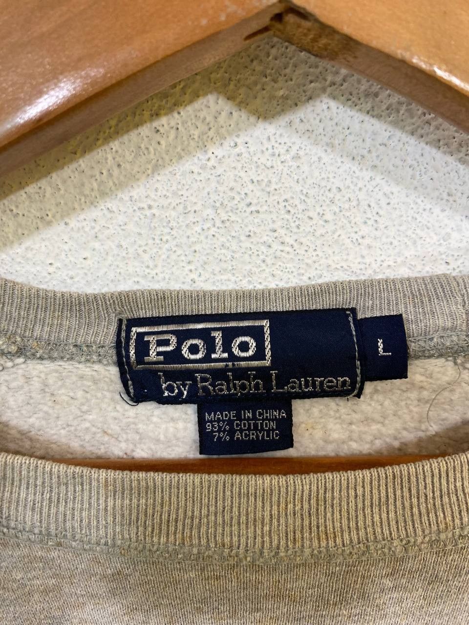 Polo Ralph Lauren Vintage Polo Bear by Polo Ralph Lauren Sweatshirt Size US L / EU 52-54 / 3 - 10 Thumbnail
