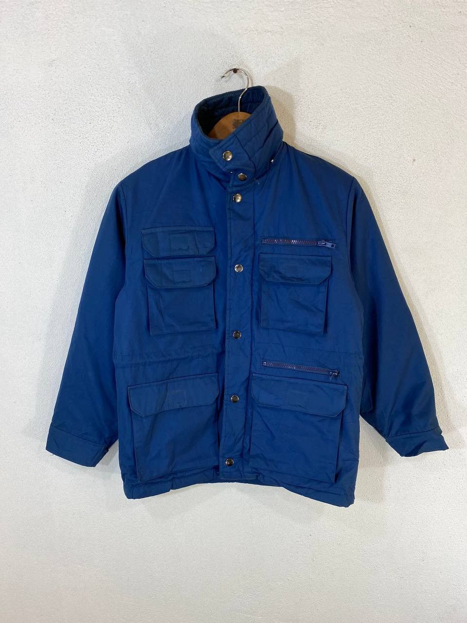 image of Avant Garde x Clover Canyon Vintage Canyon River Blues Retro Puffer Jacket, Men's (Size Medium)