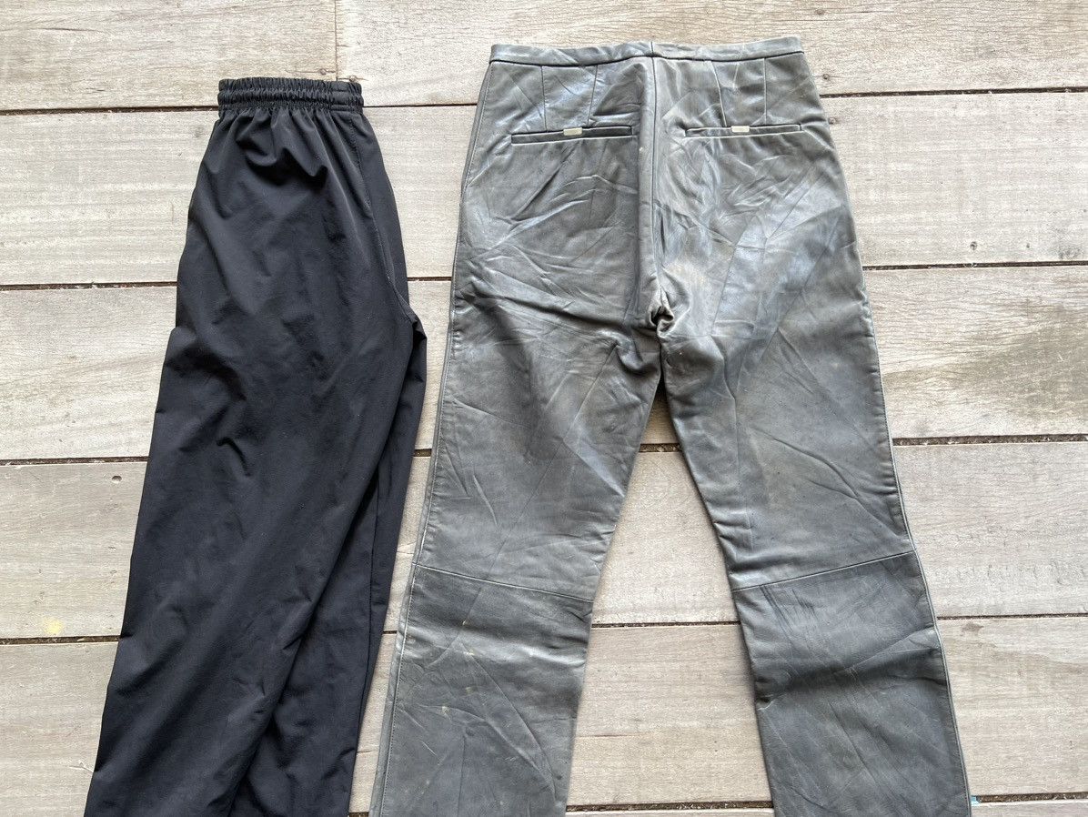 Carol Christian Poell 🔥SCARTISH CAROL CHRISTIAN POELL FALL 00-01 LEATHER TROUSER Size US 28 / EU 44 - 25 Thumbnail