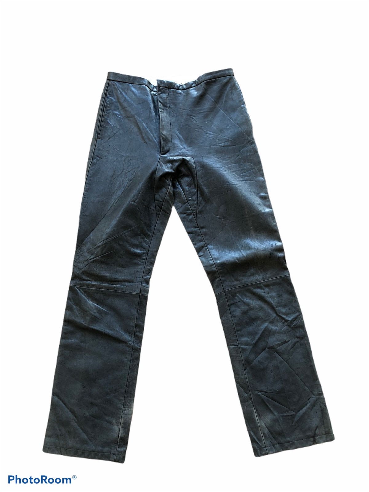 Carol Christian Poell 🔥SCARTISH CAROL CHRISTIAN POELL FALL 00-01 LEATHER TROUSER Size US 28 / EU 44 - 10 Thumbnail
