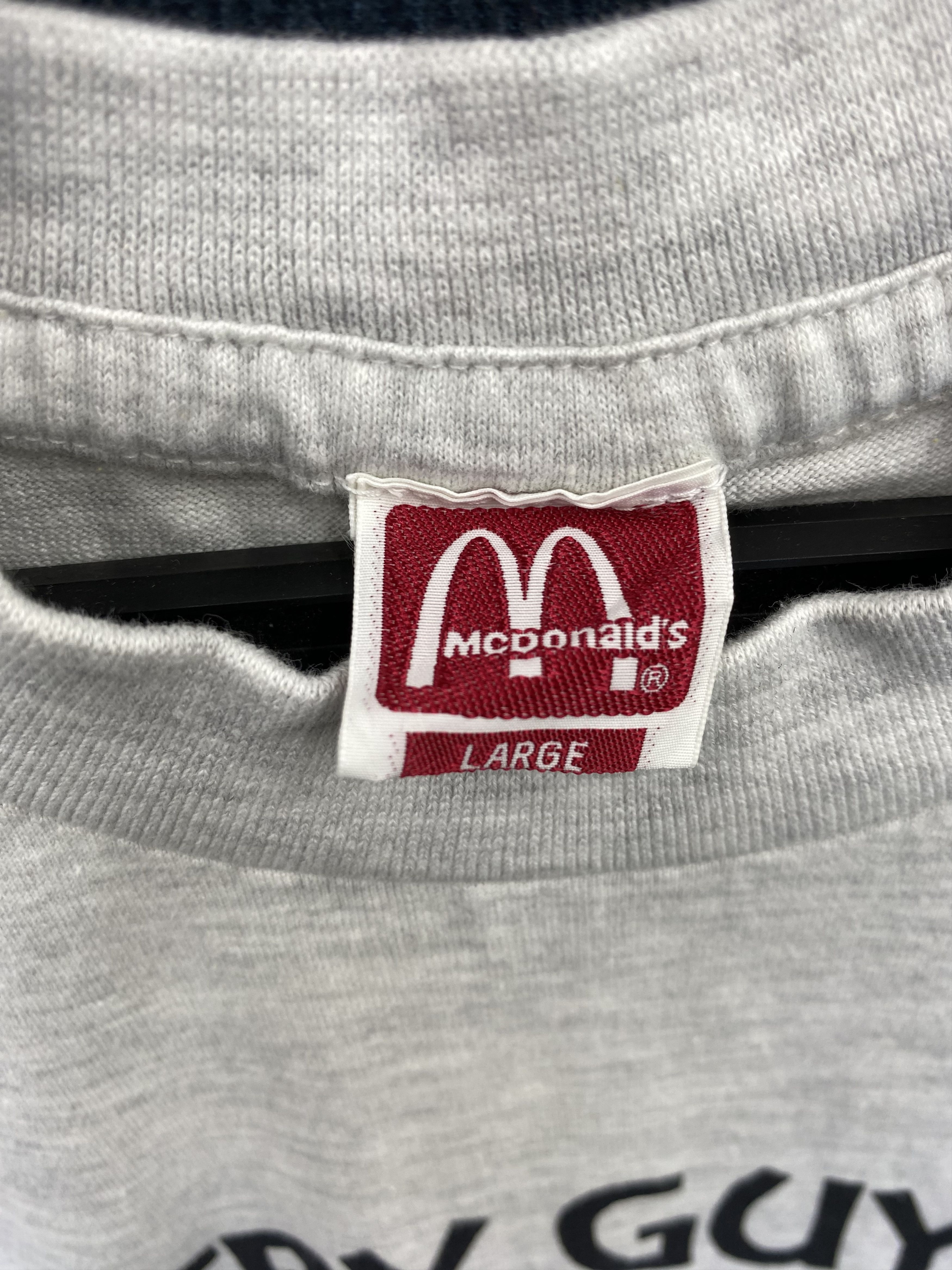 Vintage Vintage 90's McDonald's Fry Guy T-Shirt Size US L / EU 52-54 / 3 - 16 Thumbnail