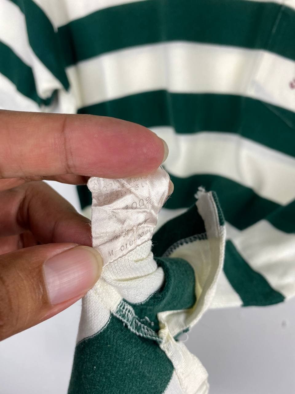 Polo Ralph Lauren Vintage Rare Polo Ralph Lauren Striped Tshirt Size US L / EU 52-54 / 3 - 7 Thumbnail