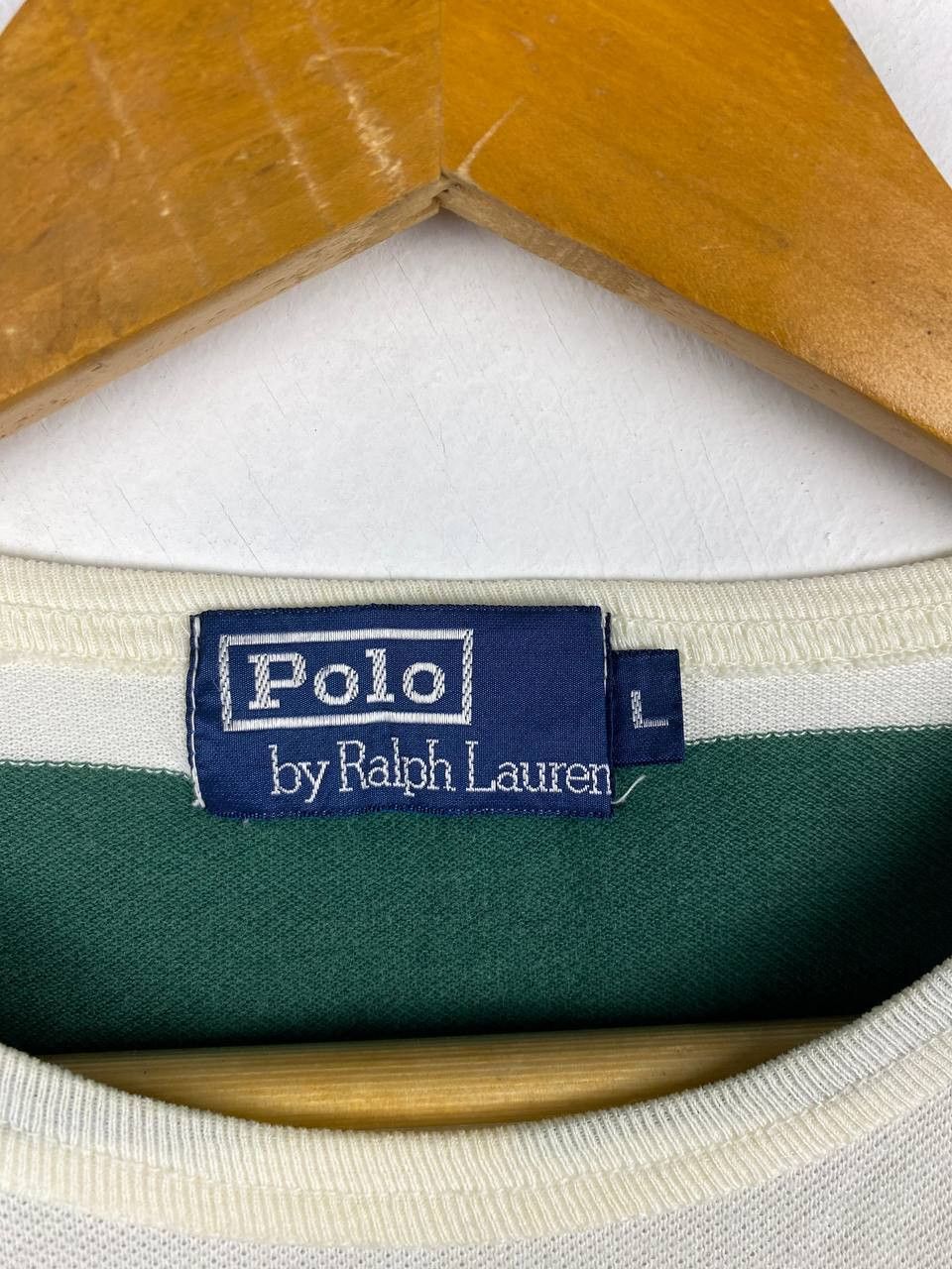 Polo Ralph Lauren Vintage Rare Polo Ralph Lauren Striped Tshirt Size US L / EU 52-54 / 3 - 6 Thumbnail