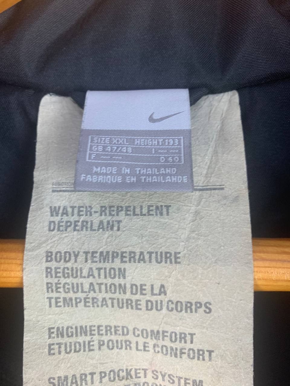 Nike Nike down jacket fluff gray black XXL Size US XXL / EU 58 / 5 - 8 Thumbnail