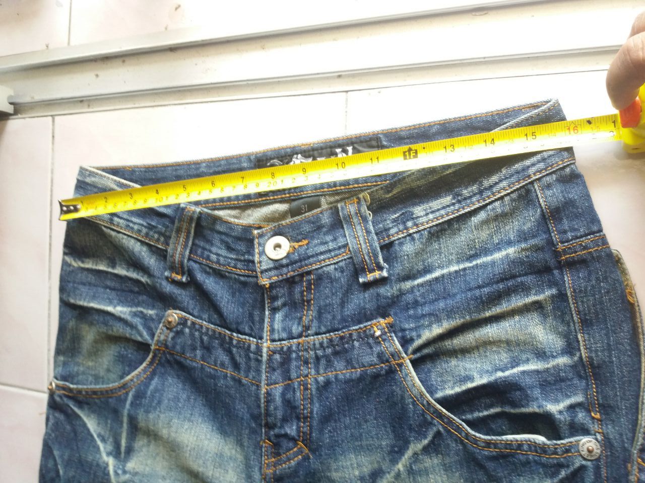 Japanese Brand Multi Pocket Rain King Of Hip Hop Jeans Cargo Pants Size US 32 / EU 48 - 9 Thumbnail