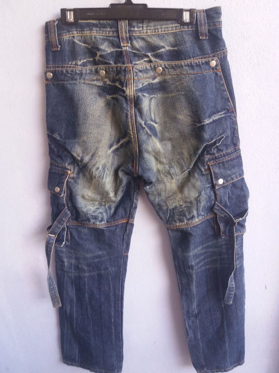 Japanese Brand Multi Pocket Rain King Of Hip Hop Jeans Cargo Pants Size US 32 / EU 48 - 3 Thumbnail