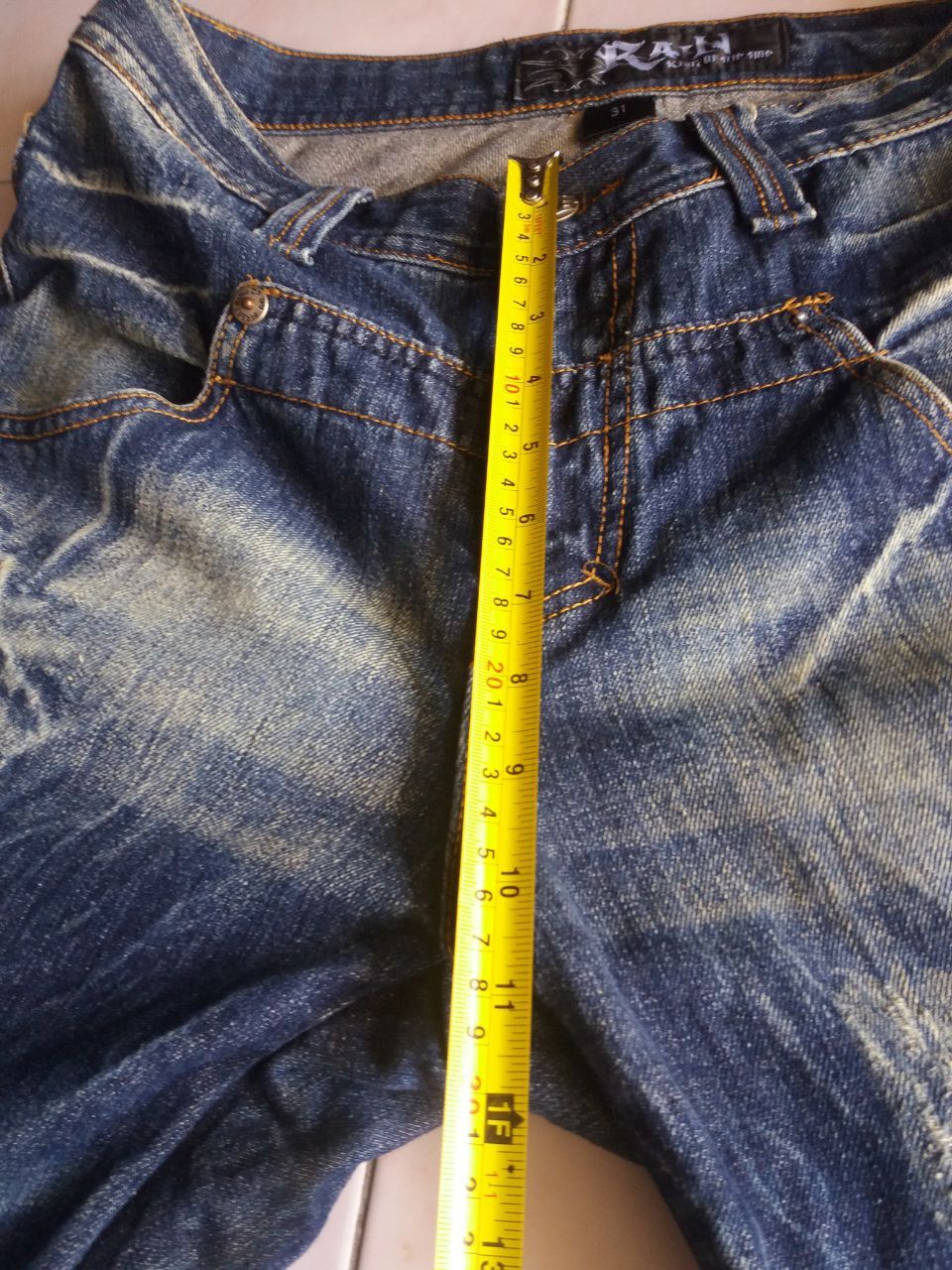 Japanese Brand Multi Pocket Rain King Of Hip Hop Jeans Cargo Pants Size US 32 / EU 48 - 10 Thumbnail