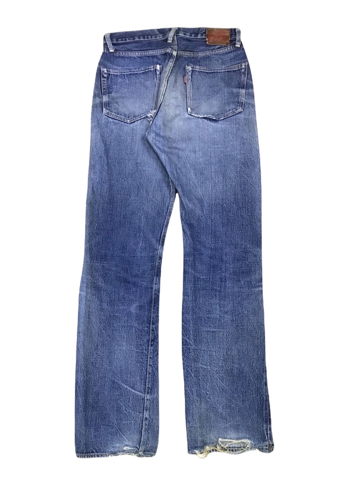 Denime × Japanese Brand Denime Selvedge Distressed Made In Japan Size 30x34 Size US 30 / EU 46 - 2 Thumbnail