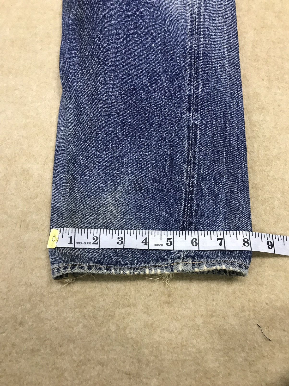 Denime × Japanese Brand Denime Selvedge Distressed Made In Japan Size 30x34 Size US 30 / EU 46 - 18 Thumbnail