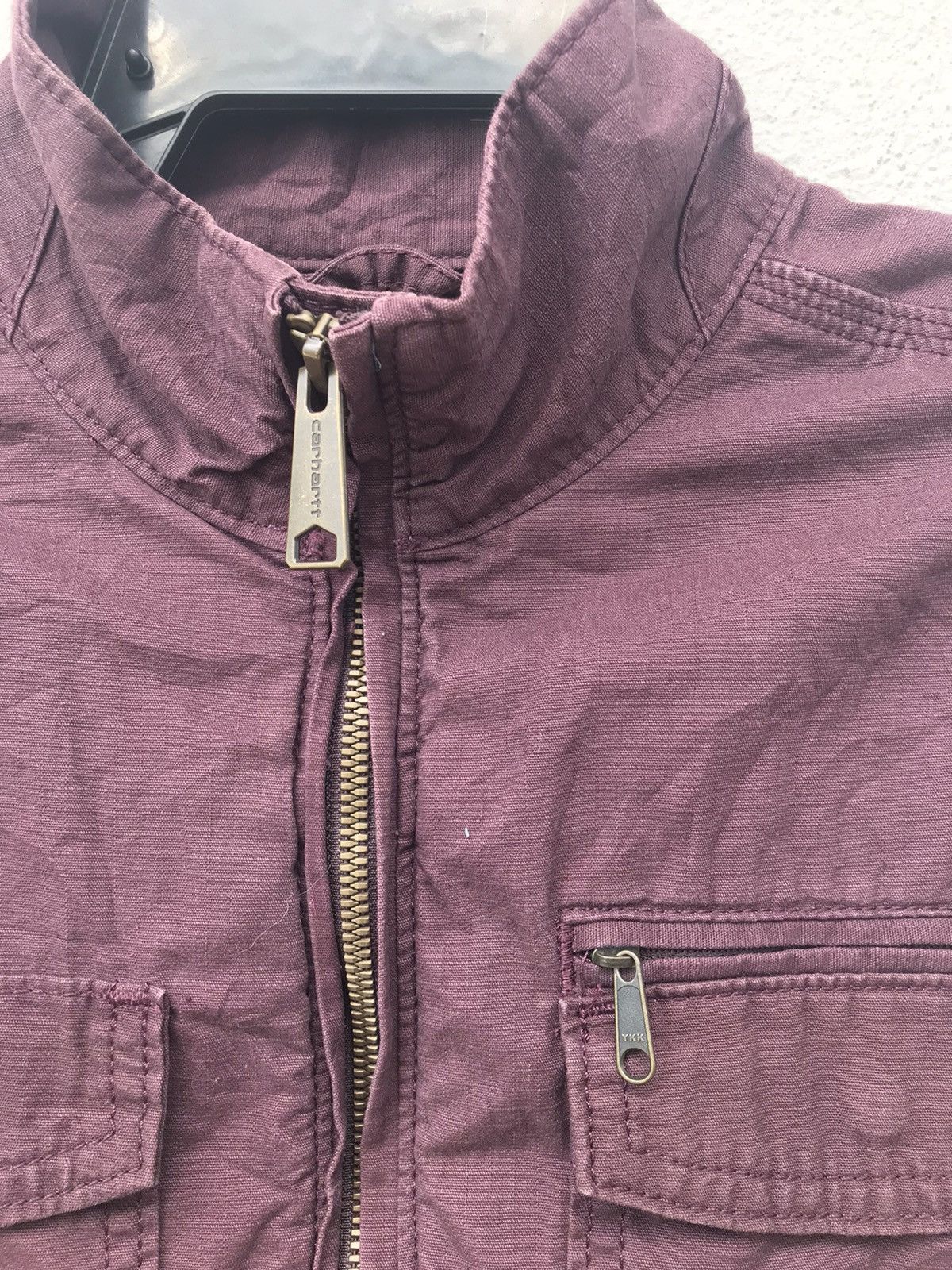 Carhartt × Carhartt Wip Purple Carhartt Vest Multi Pocket Work wear Size L Size US L / EU 52-54 / 3 - 3 Thumbnail