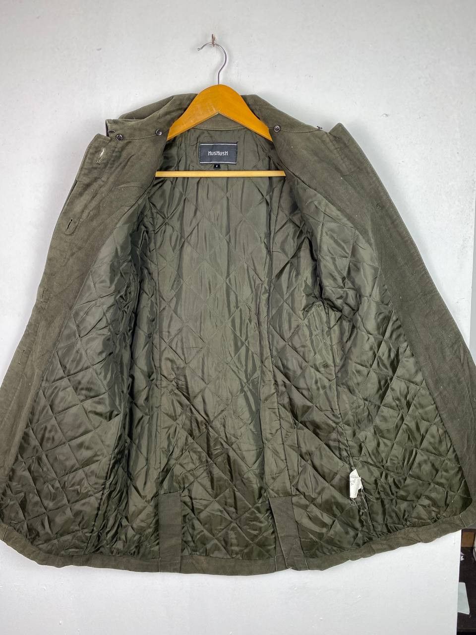 Japanese Brand hushush wool jacket quilted lining Size US S / EU 44-46 / 1 - 5 Thumbnail