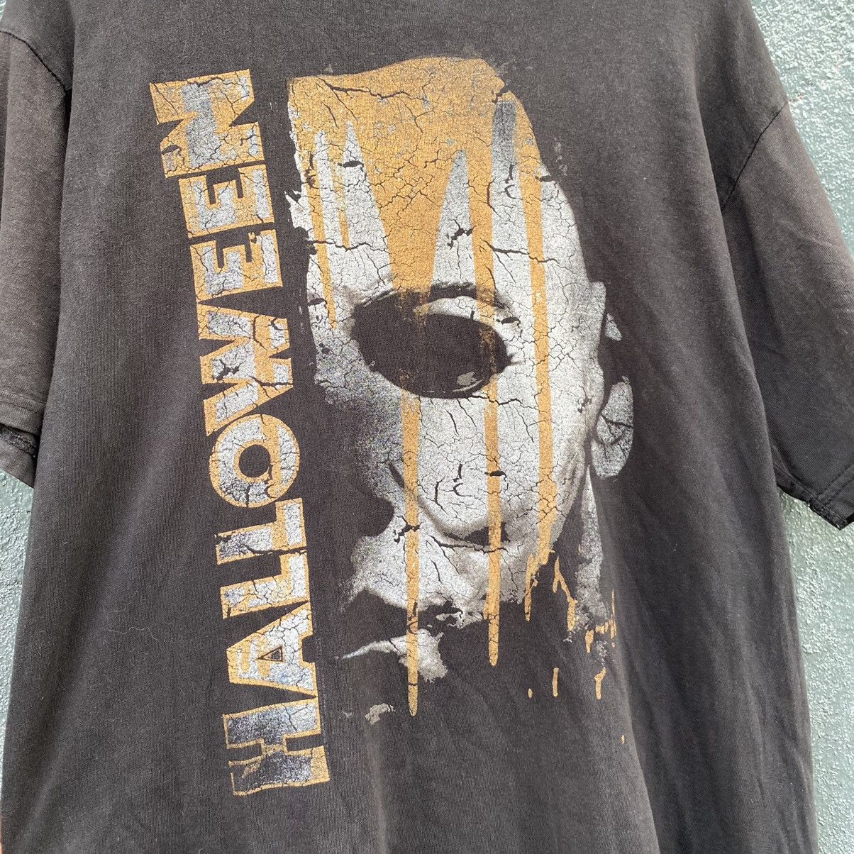 Vintage Thrashed Faded Halloween Horror Movie ERD GRUNGE VINTAGE TEE Size US L / EU 52-54 / 3 - 2 Thumbnail