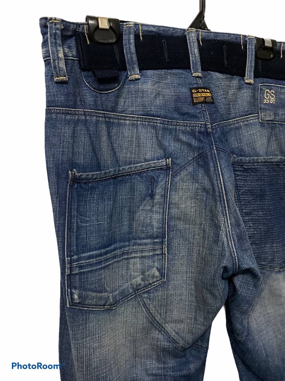 G-Star G star raw jeans with nice design Size US 36 / EU 52 - 4 Thumbnail