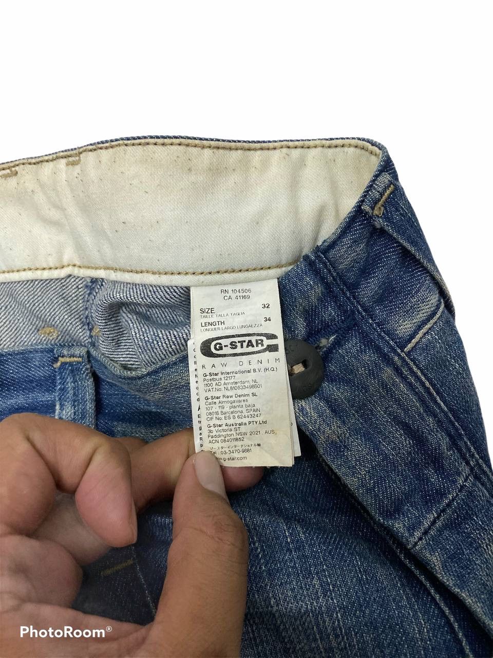G-Star G star raw jeans with nice design Size US 36 / EU 52 - 8 Thumbnail