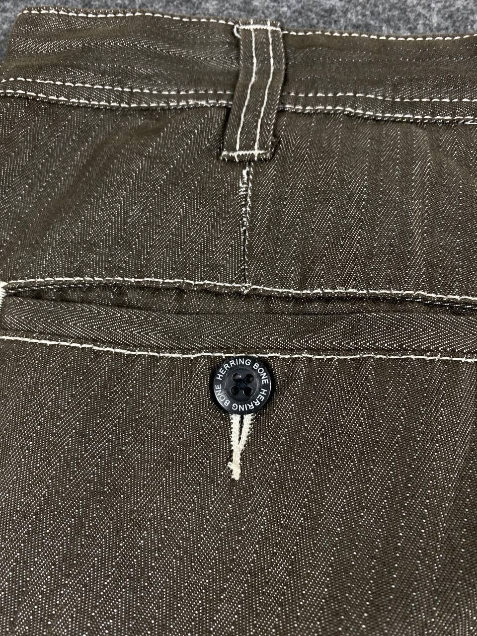 Japanese Brand japanese brands herringbone cargo pants Size US 31 - 6 Thumbnail