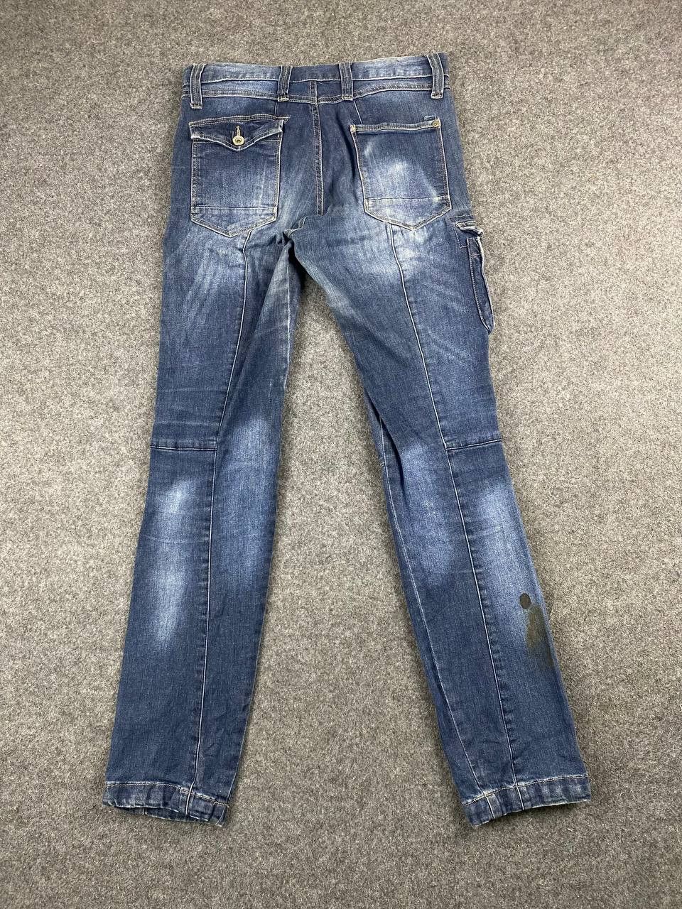 image of Workers s Denim Cargo Pants, Men's (Size 31)