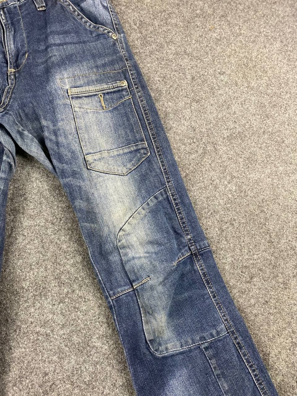 Japanese Brand japanese brands denim cargo pants Size US 31 - 9 Thumbnail