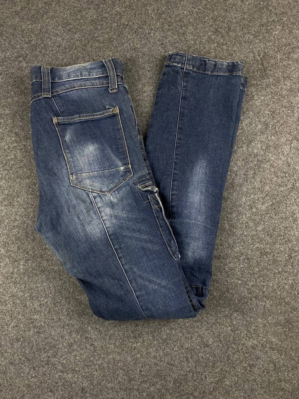 Japanese Brand japanese brands denim cargo pants Size US 31 - 2 Thumbnail