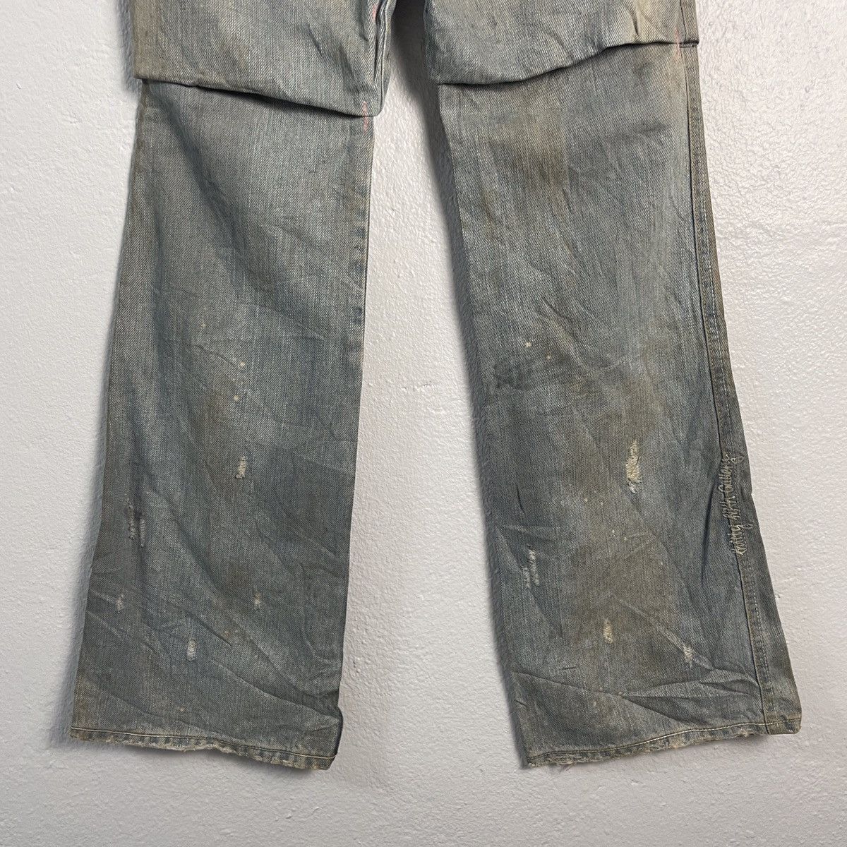 Diesel Vintage Diesel Distressed Denim Size US 31 - 11 Thumbnail