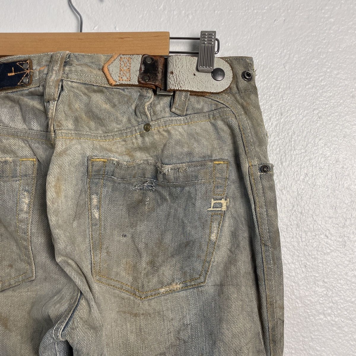 Diesel Vintage Diesel Distressed Denim Size US 31 - 9 Thumbnail