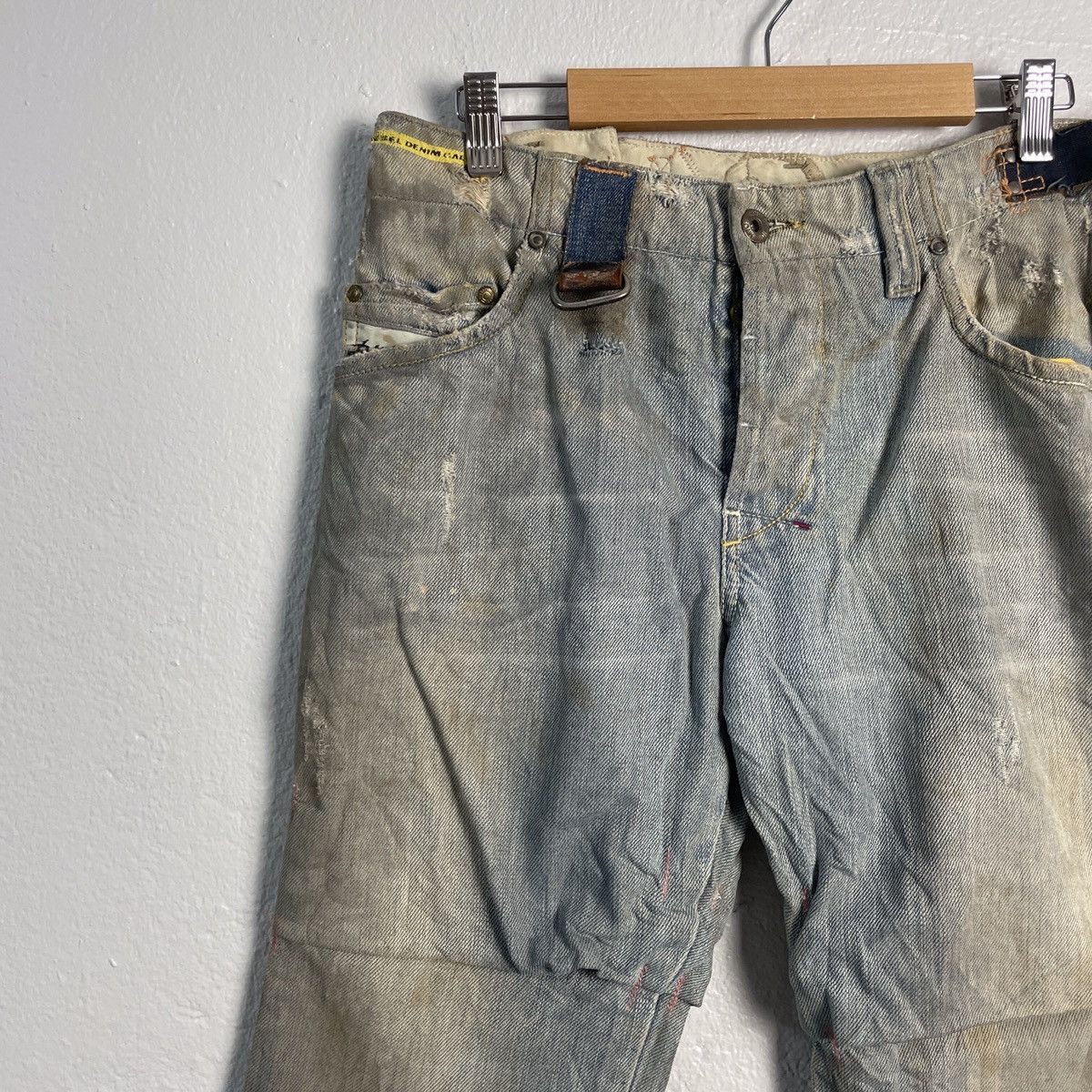 Diesel Vintage Diesel Distressed Denim Size US 31 - 3 Thumbnail