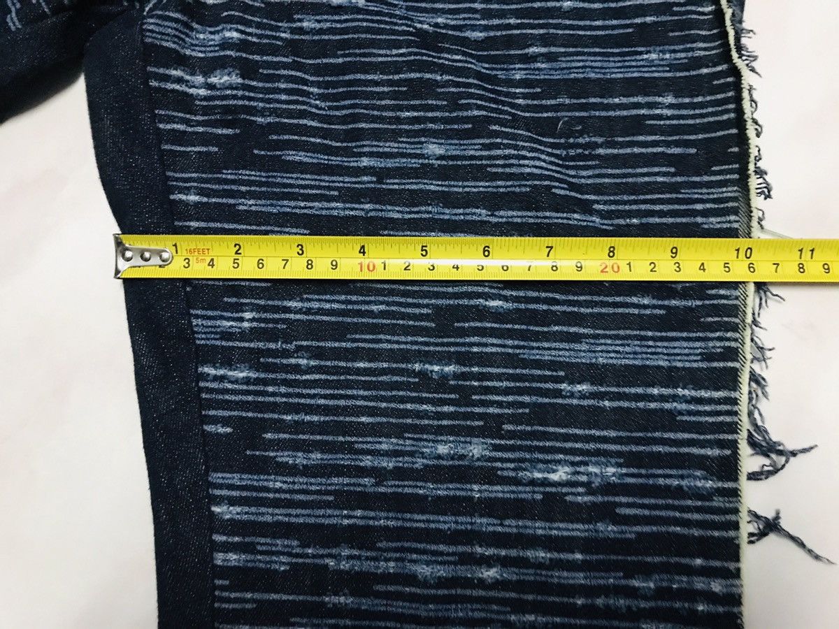 5351 POUR LES HOMMES × Japanese Brand 5351 Pour Les Hommes striped Denim Size 30" / US 8 / IT 44 - 13 Thumbnail