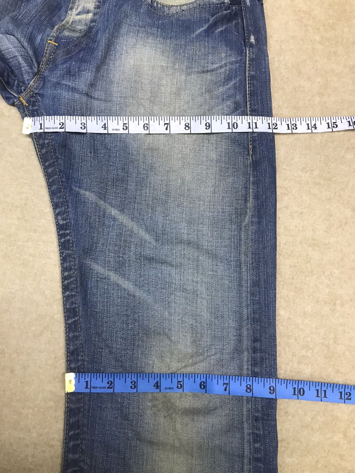 Replay Vintage Reply Denim Jeans Size 34x33 Size US 34 / EU 50 - 12 Thumbnail
