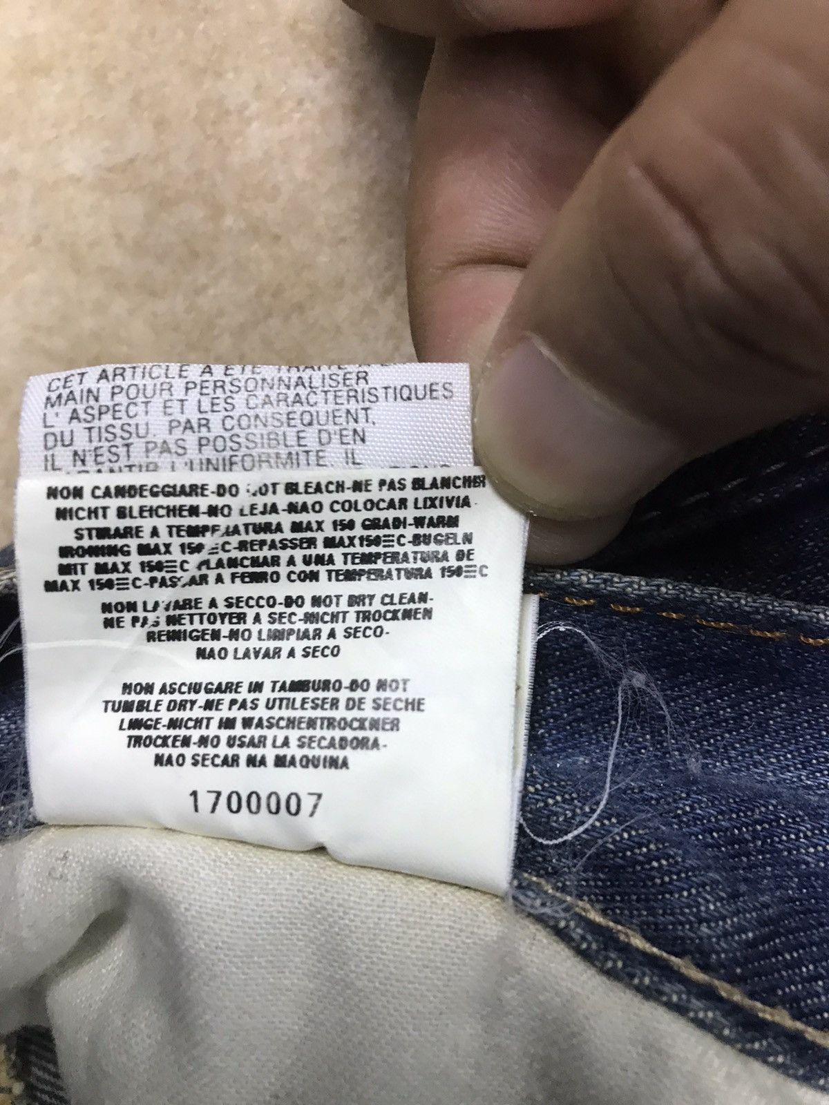 Replay Vintage Reply Denim Jeans Size 34x33 Size US 34 / EU 50 - 9 Thumbnail