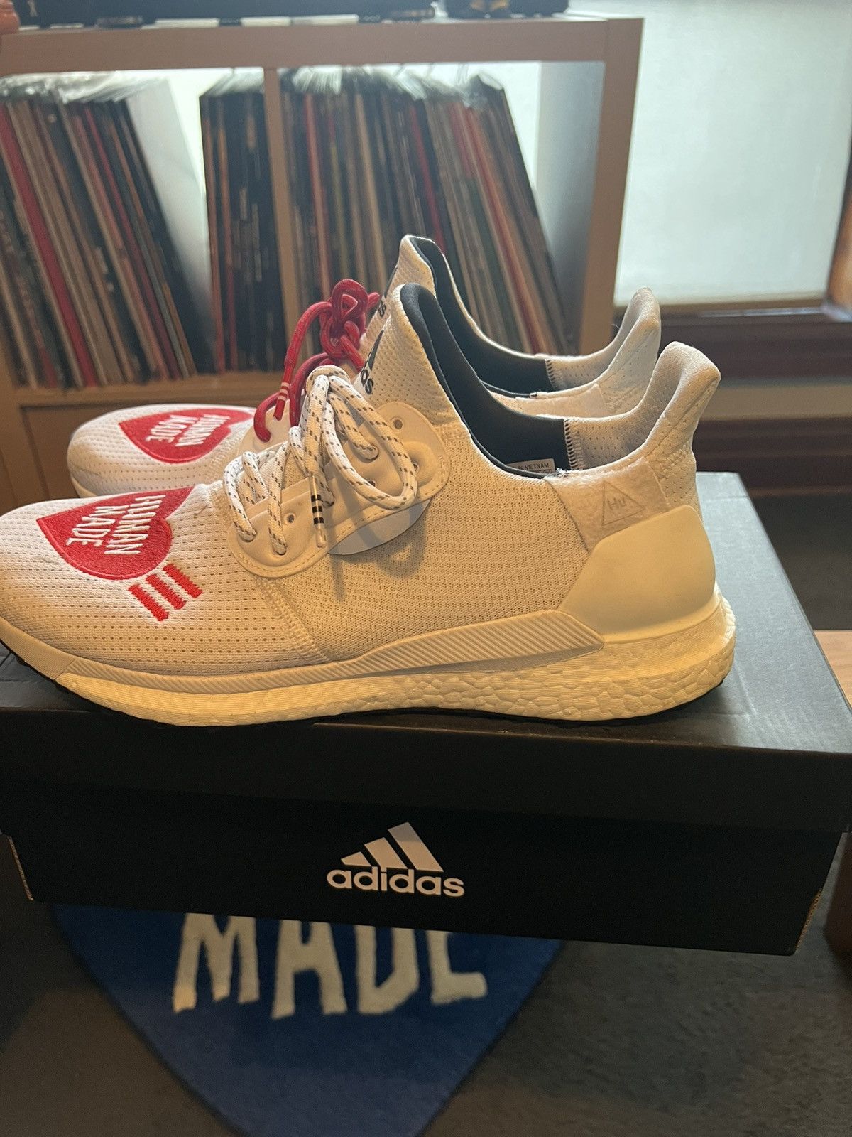 Adidas × Human Made × Pharrell Solar Hu Love Pack Low 2019 Size US 11 / EU 44 - 4 Thumbnail