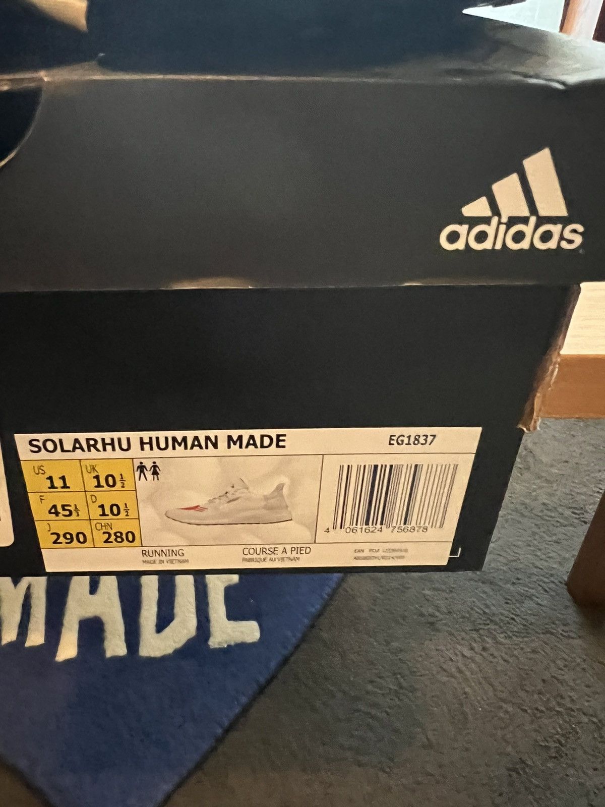 Adidas × Human Made × Pharrell Solar Hu Love Pack Low 2019 Size US 11 / EU 44 - 5 Thumbnail