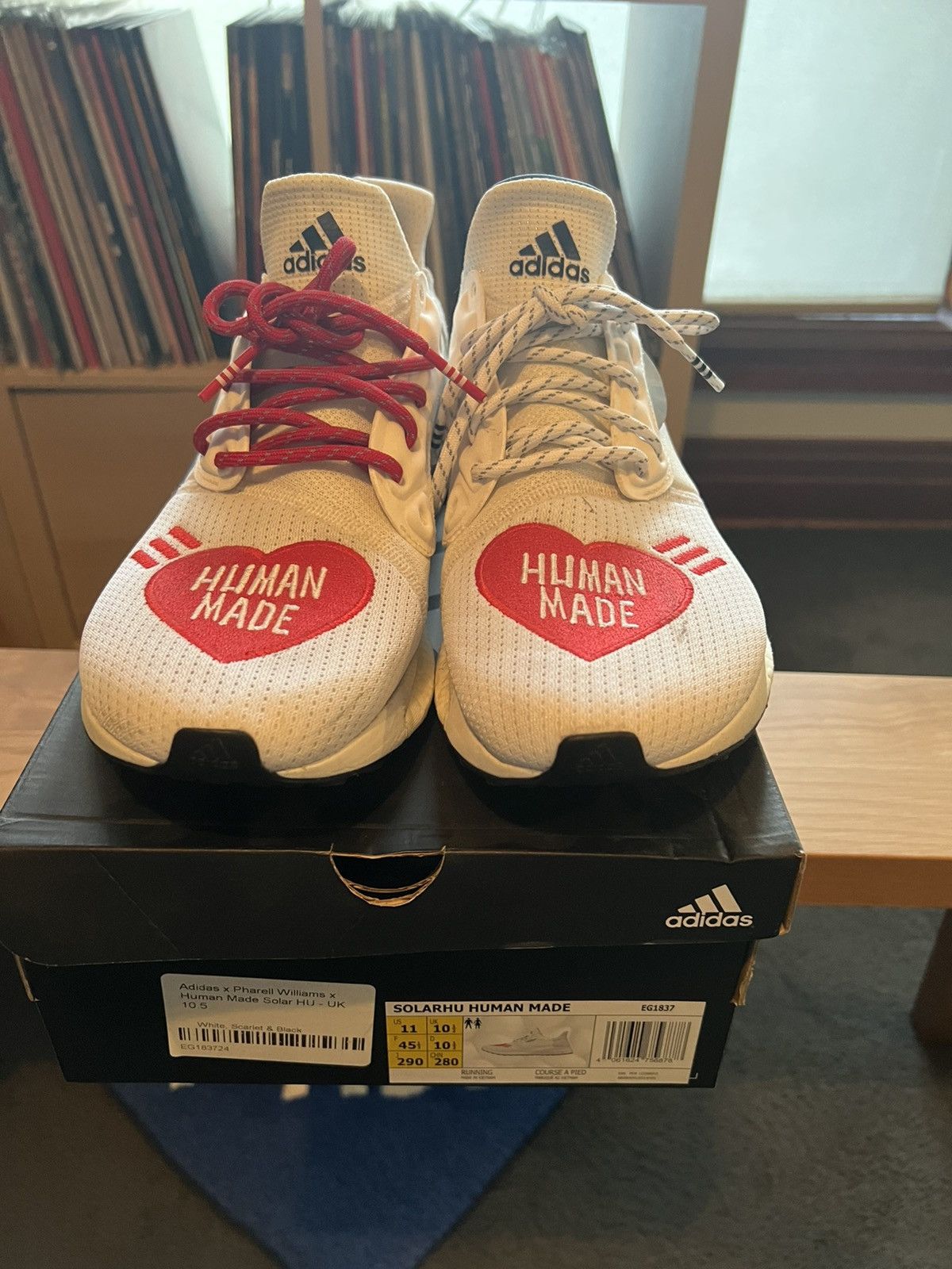 Adidas × Human Made × Pharrell Solar Hu Love Pack Low 2019 Size US 11 / EU 44 - 1 Thumbnail
