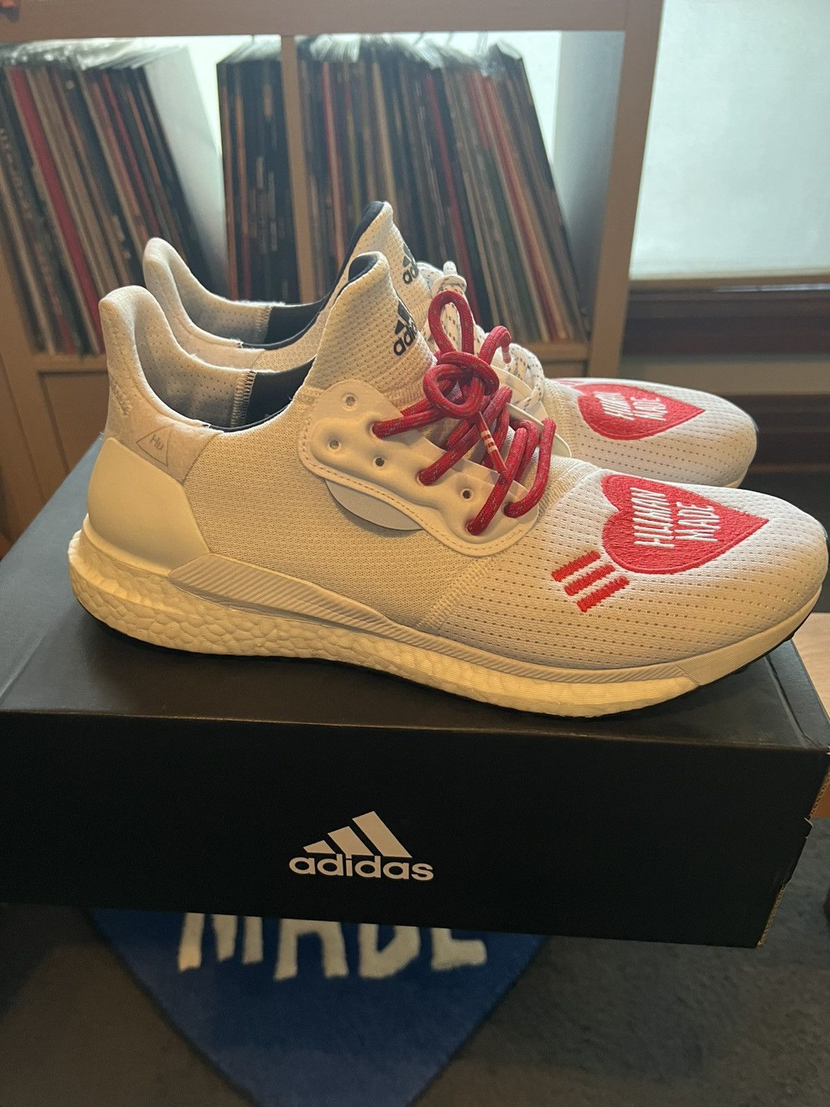 Adidas × Human Made × Pharrell Solar Hu Love Pack Low 2019 Size US 11 / EU 44 - 2 Thumbnail