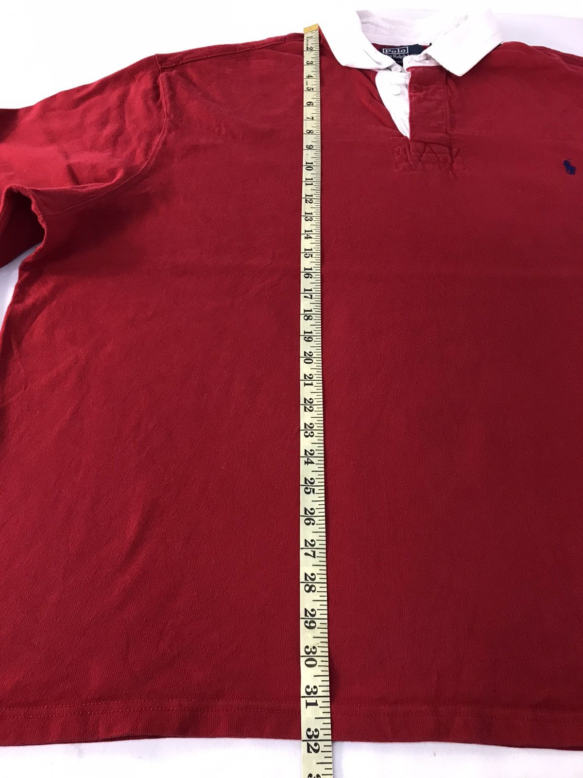 Polo Ralph Lauren × Vintage Baggy Polo by Ralph Lauren Polo Tee Embroidery Pony R042j Size US XXL / EU 58 / 5 - 9 Thumbnail