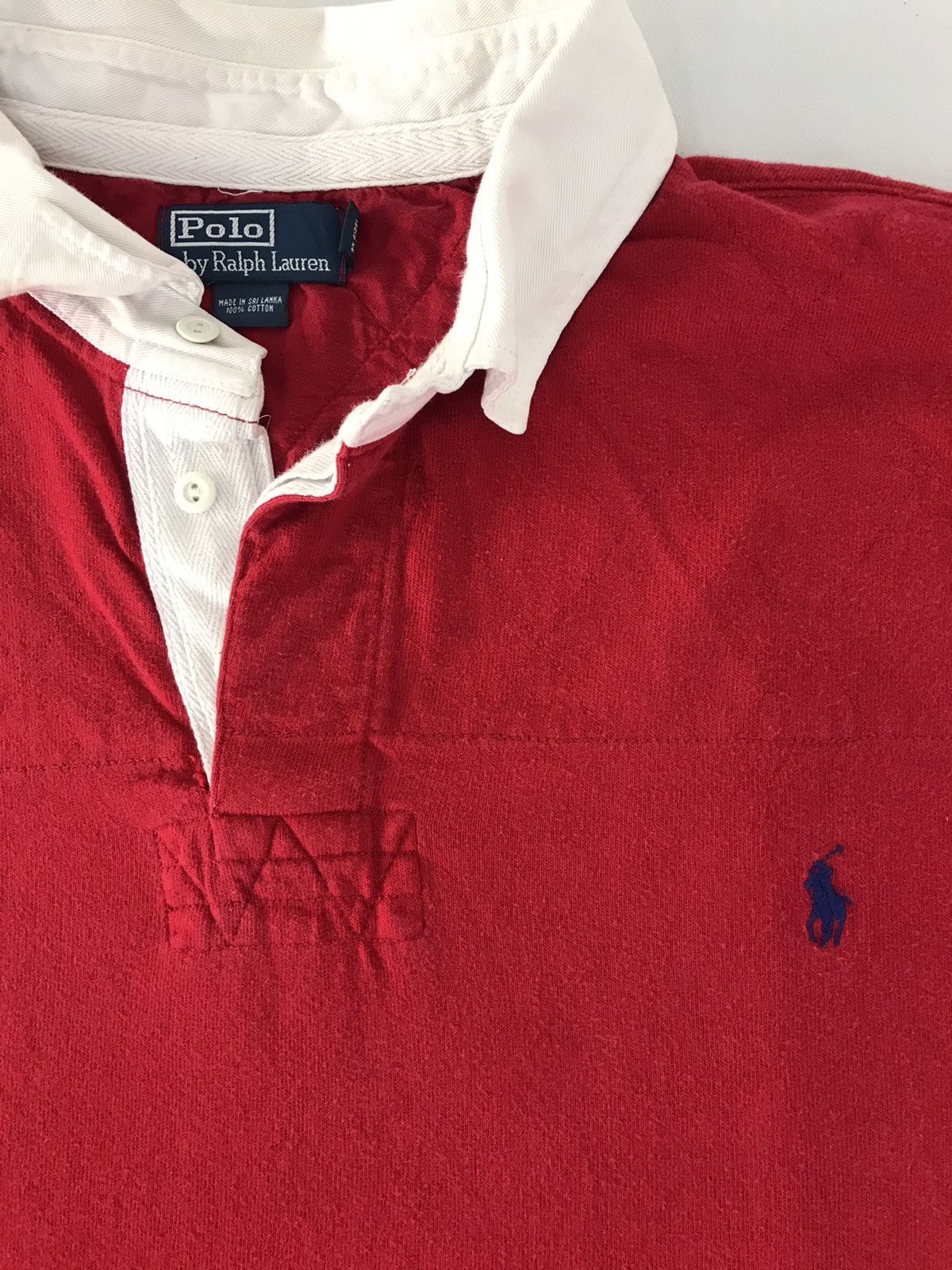 Polo Ralph Lauren × Vintage Baggy Polo by Ralph Lauren Polo Tee Embroidery Pony R042j Size US XXL / EU 58 / 5 - 3 Thumbnail