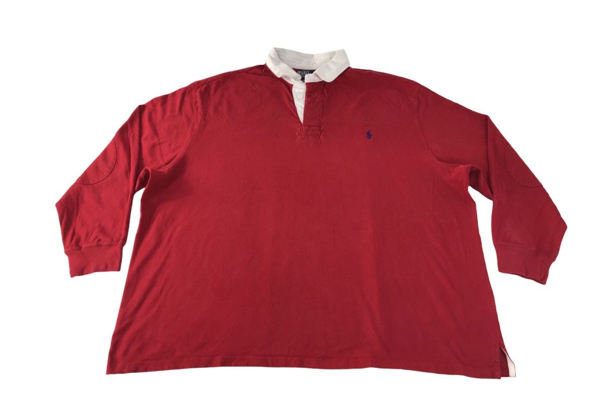 Polo Ralph Lauren × Vintage Baggy Polo by Ralph Lauren Polo Tee Embroidery Pony R042j Size US XXL / EU 58 / 5 - 1 Thumbnail