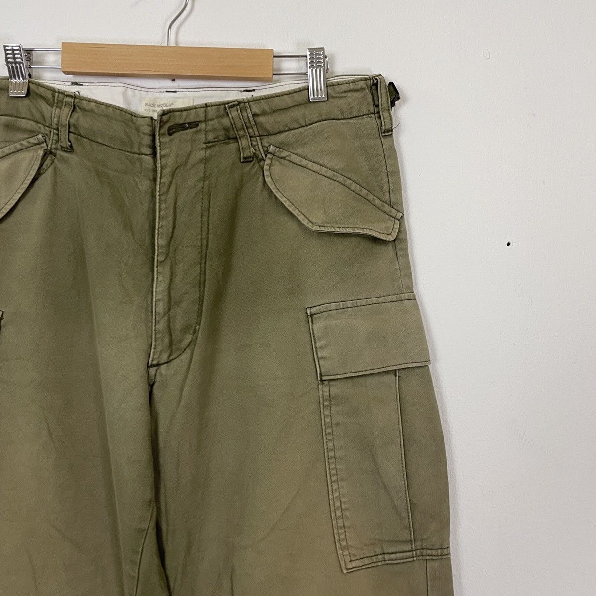 Japanese Brand Vtg Back Number Tactical Multipocket Utility Cargo Pants Size US 35 - 2 Thumbnail