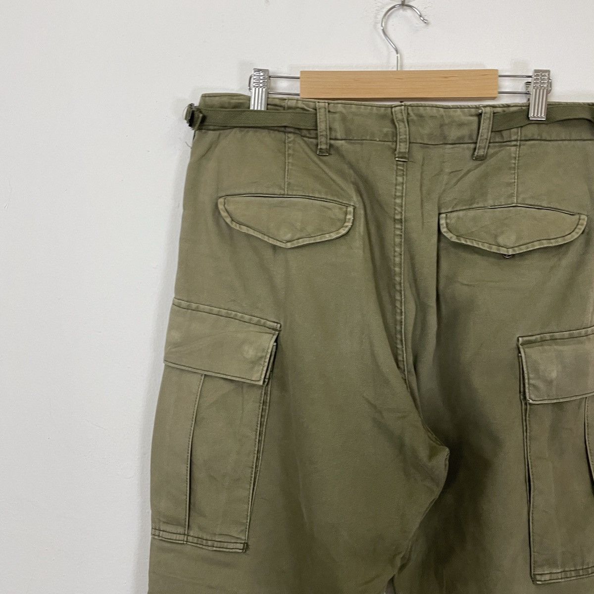 Japanese Brand Vtg Back Number Tactical Multipocket Utility Cargo Pants Size US 35 - 7 Thumbnail