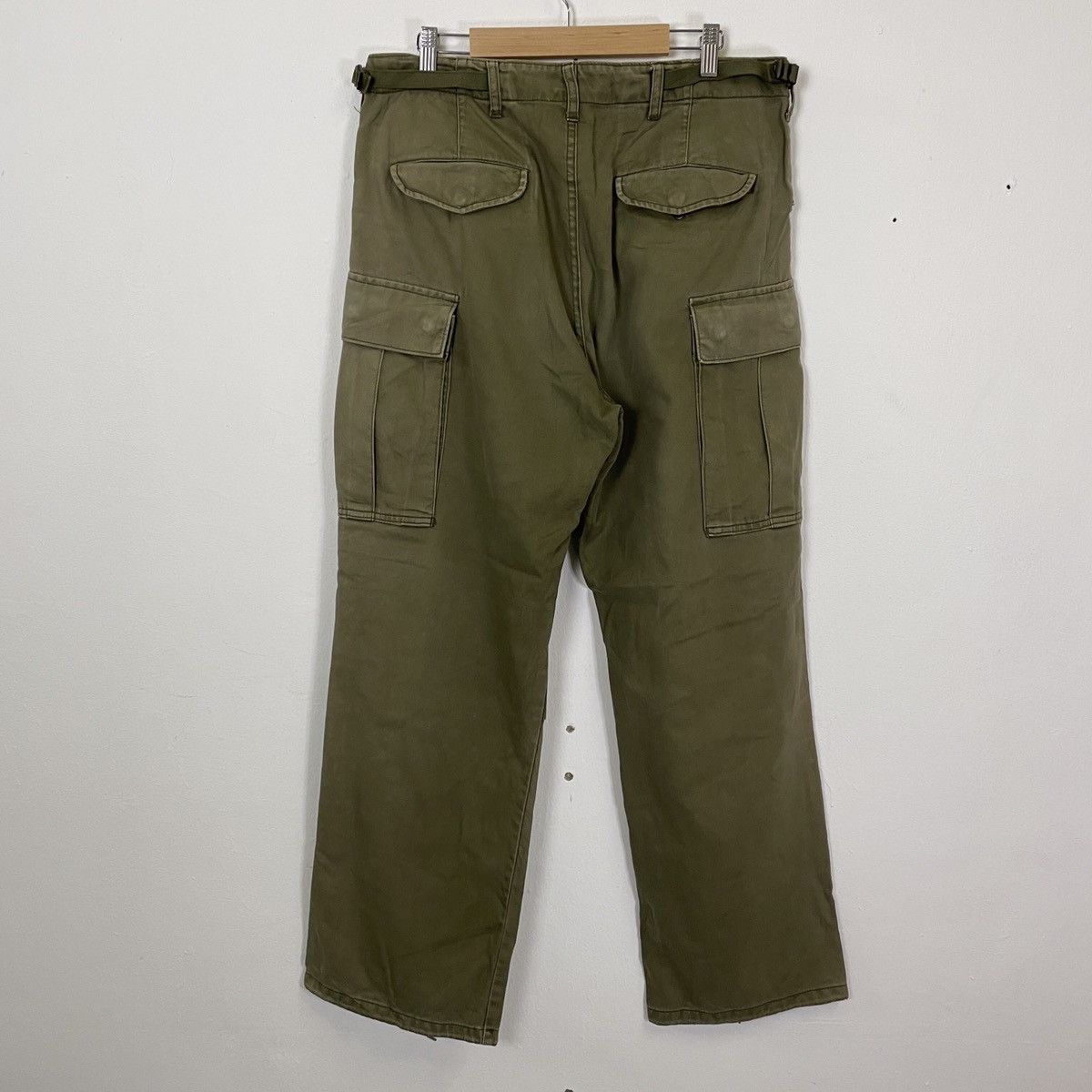 Japanese Brand Vtg Back Number Tactical Multipocket Utility Cargo Pants Size US 35 - 5 Thumbnail