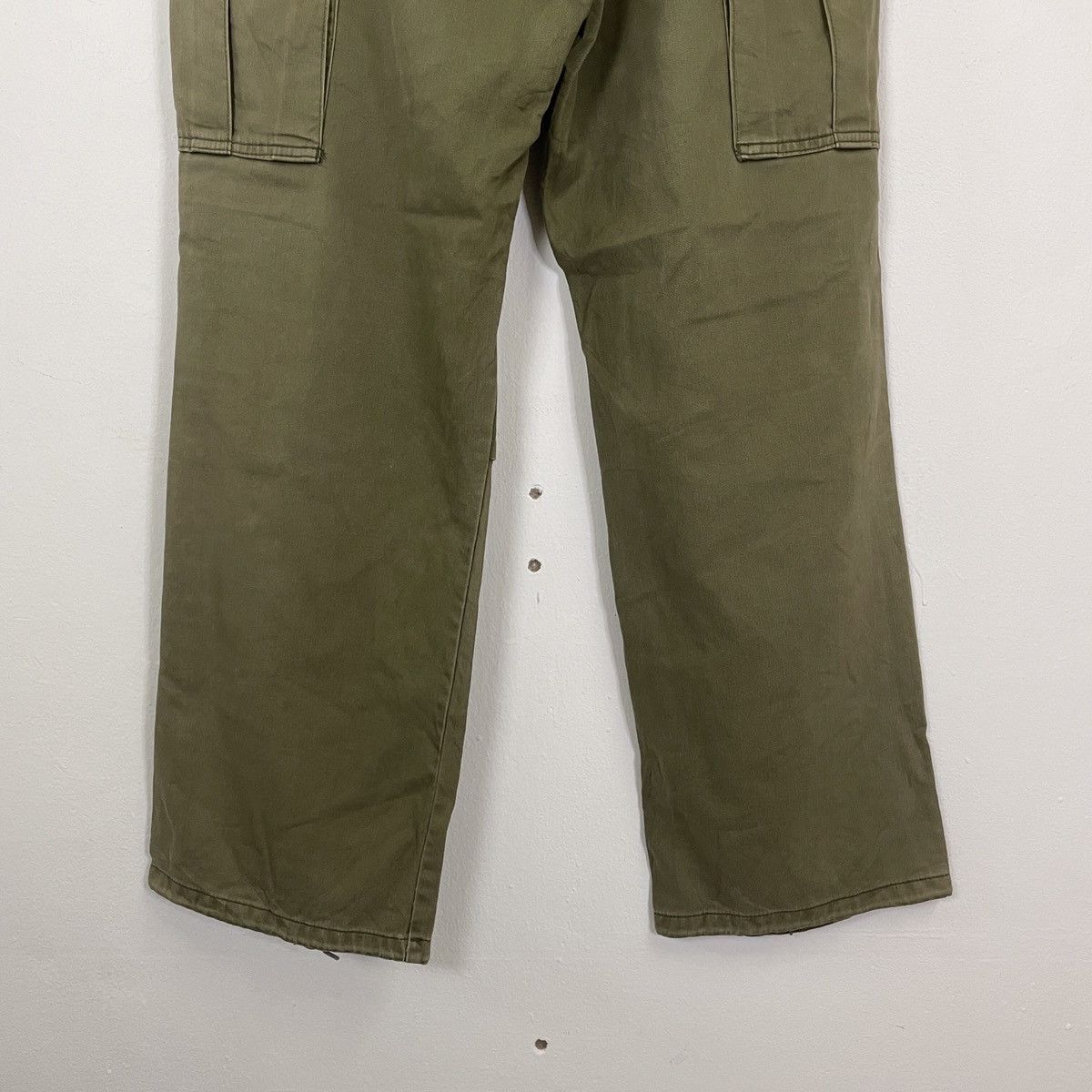 Japanese Brand Vtg Back Number Tactical Multipocket Utility Cargo Pants Size US 35 - 8 Thumbnail