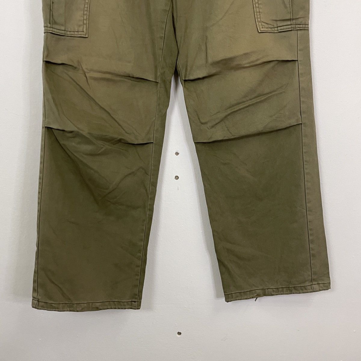 Japanese Brand Vtg Back Number Tactical Multipocket Utility Cargo Pants Size US 35 - 4 Thumbnail