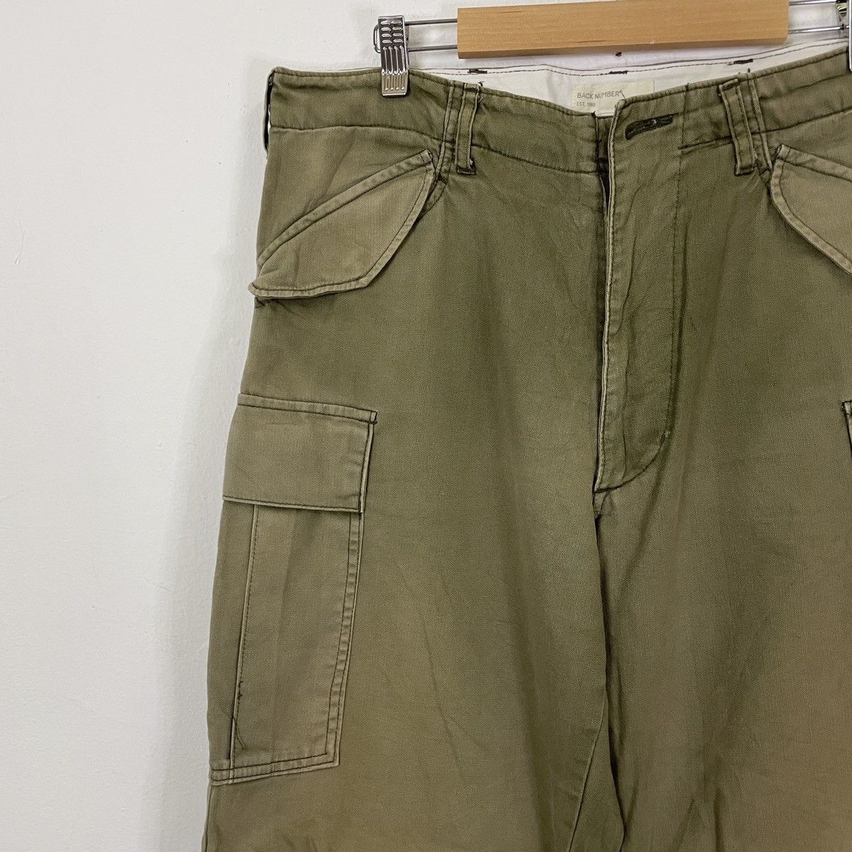 Japanese Brand Vtg Back Number Tactical Multipocket Utility Cargo Pants Size US 35 - 3 Thumbnail