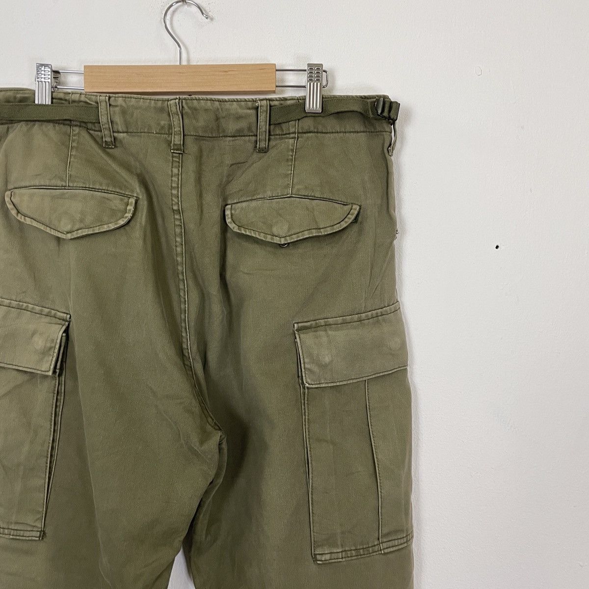 Japanese Brand Vtg Back Number Tactical Multipocket Utility Cargo Pants Size US 35 - 6 Thumbnail