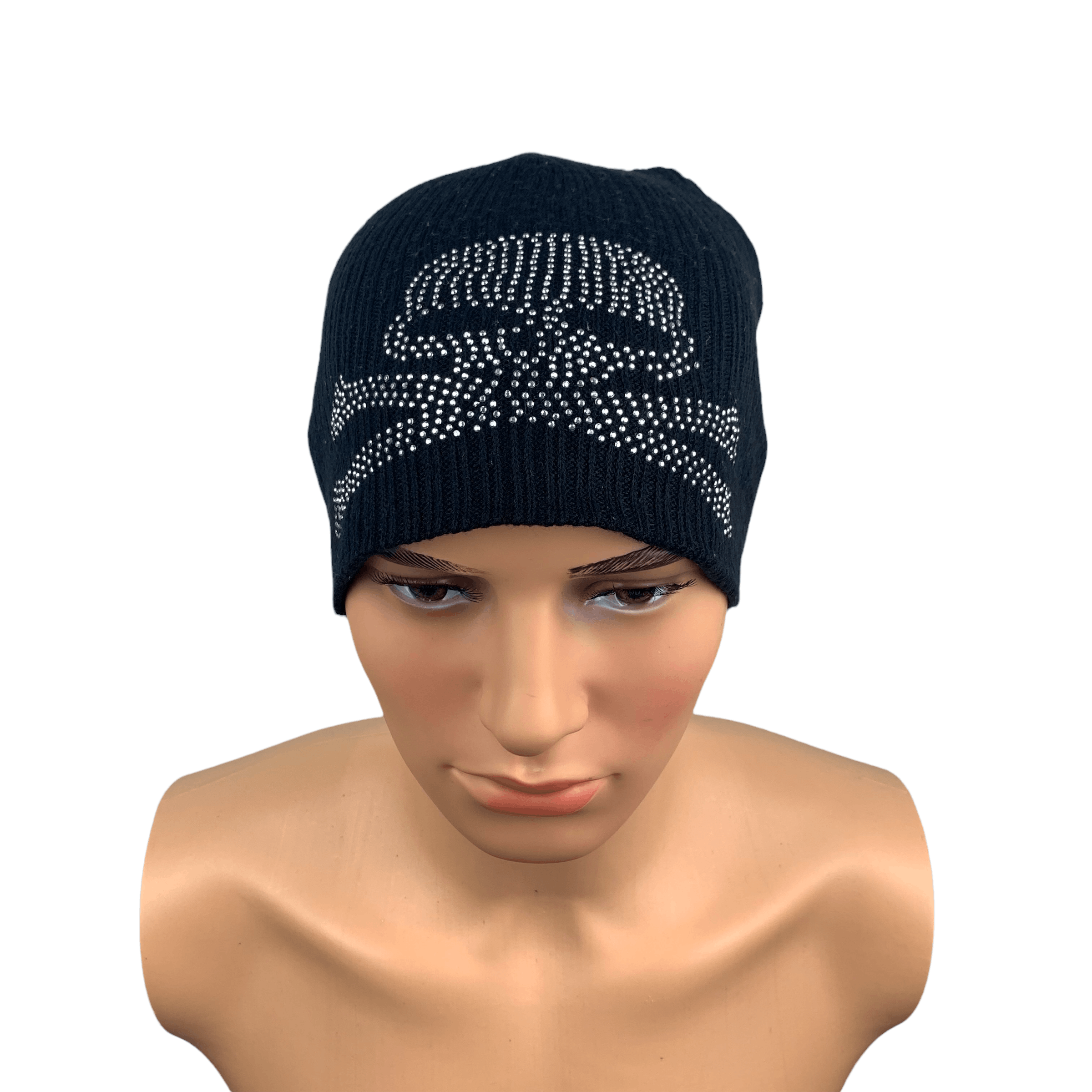 Japanese Brand Cross Bone Skull Big Logo Beanie #137-F Size ONE SIZE - 1 Thumbnail