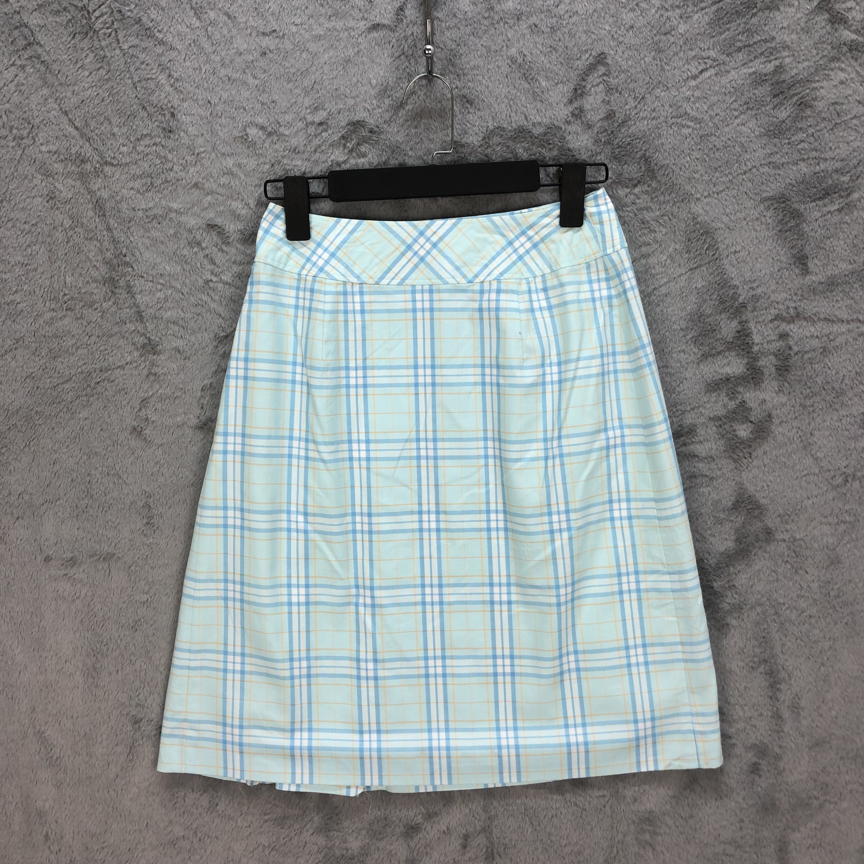 Designer Courreges Made in Japan Checked Plaid Mini Skirt #5091-40 | Grailed