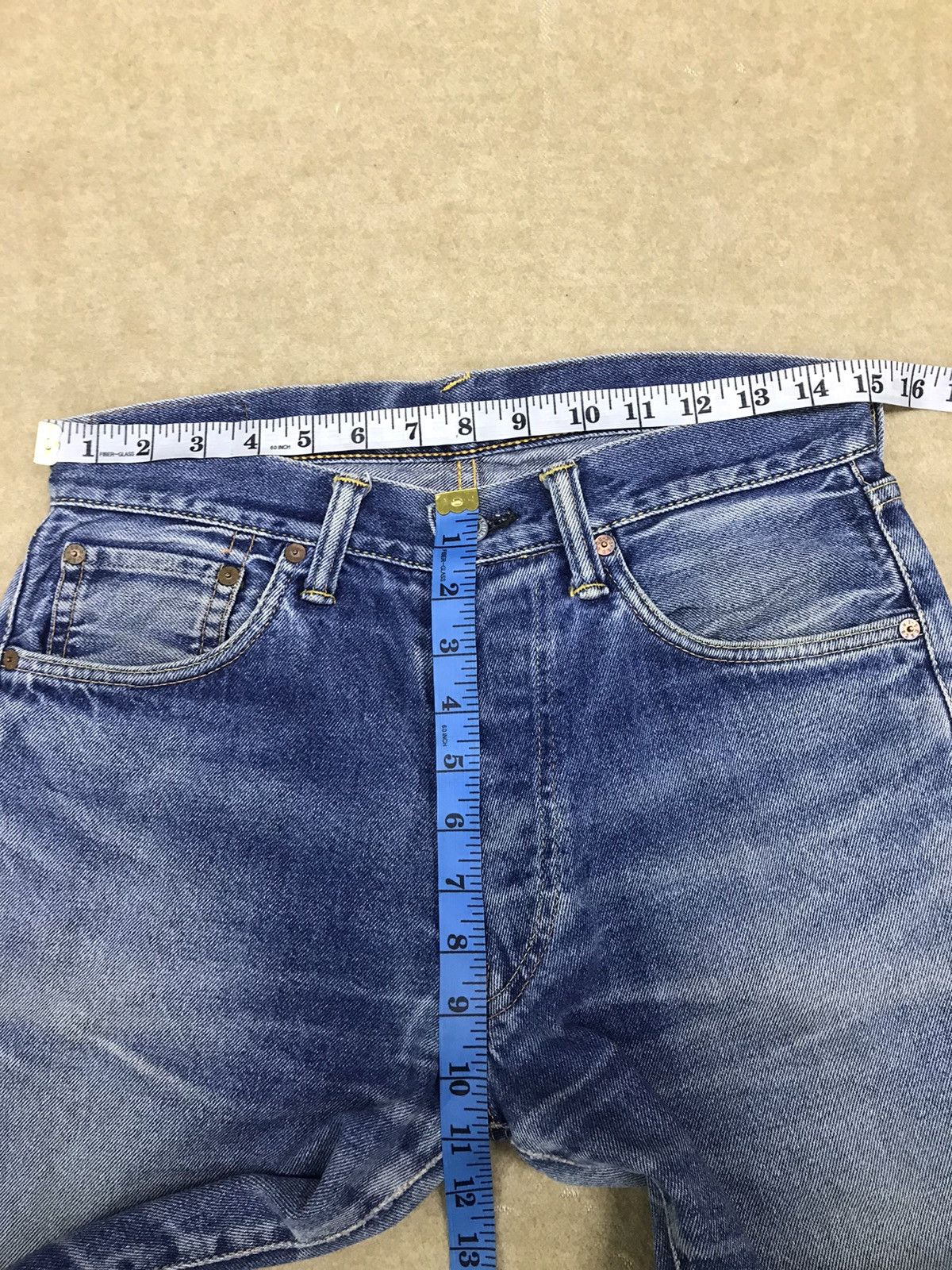 Evisu × Japanese Brand Evisu 3Q Denim Custom Size US 30 / EU 46 - 8 Thumbnail
