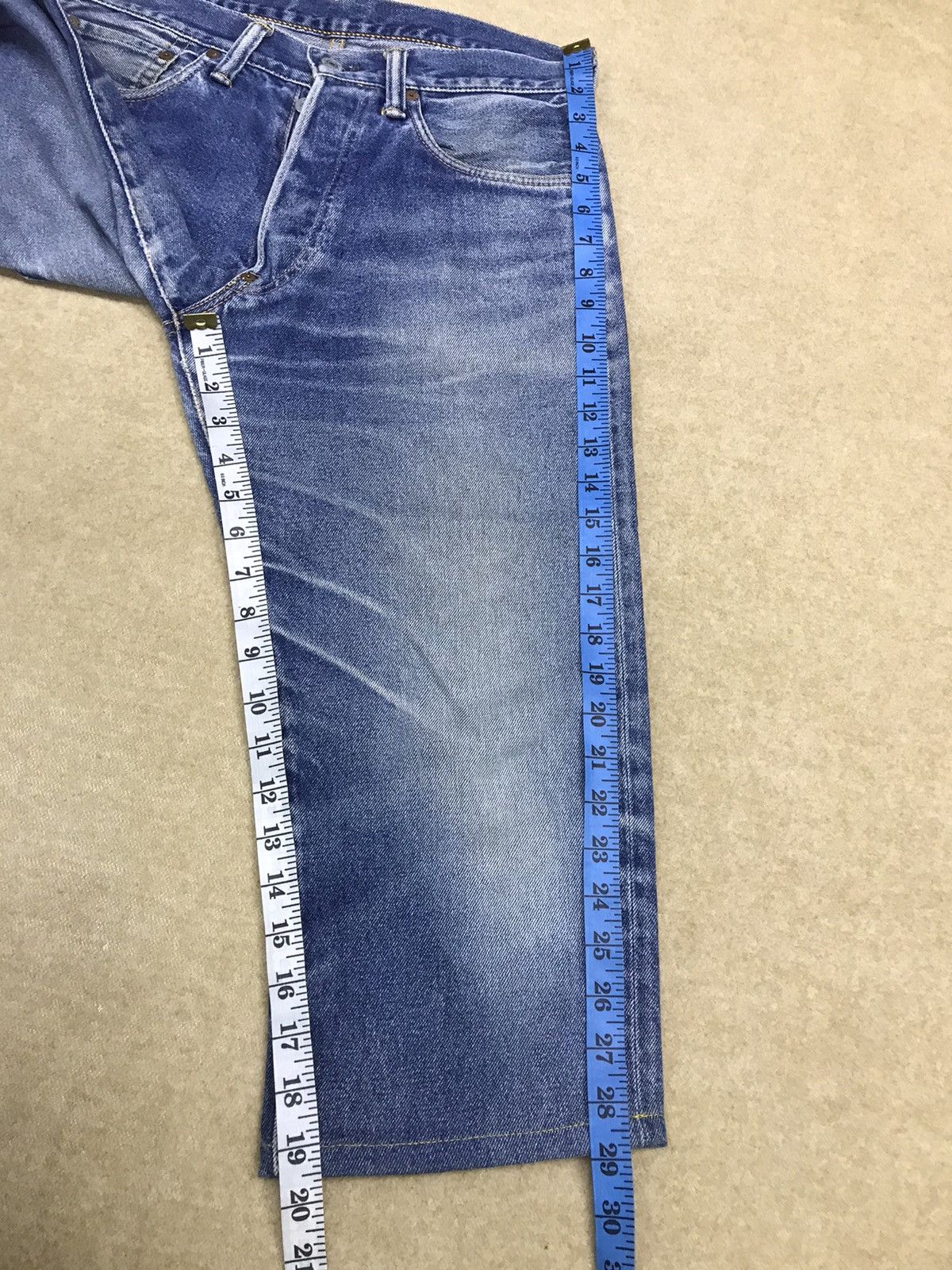 Evisu × Japanese Brand Evisu 3Q Denim Custom Size US 30 / EU 46 - 10 Thumbnail