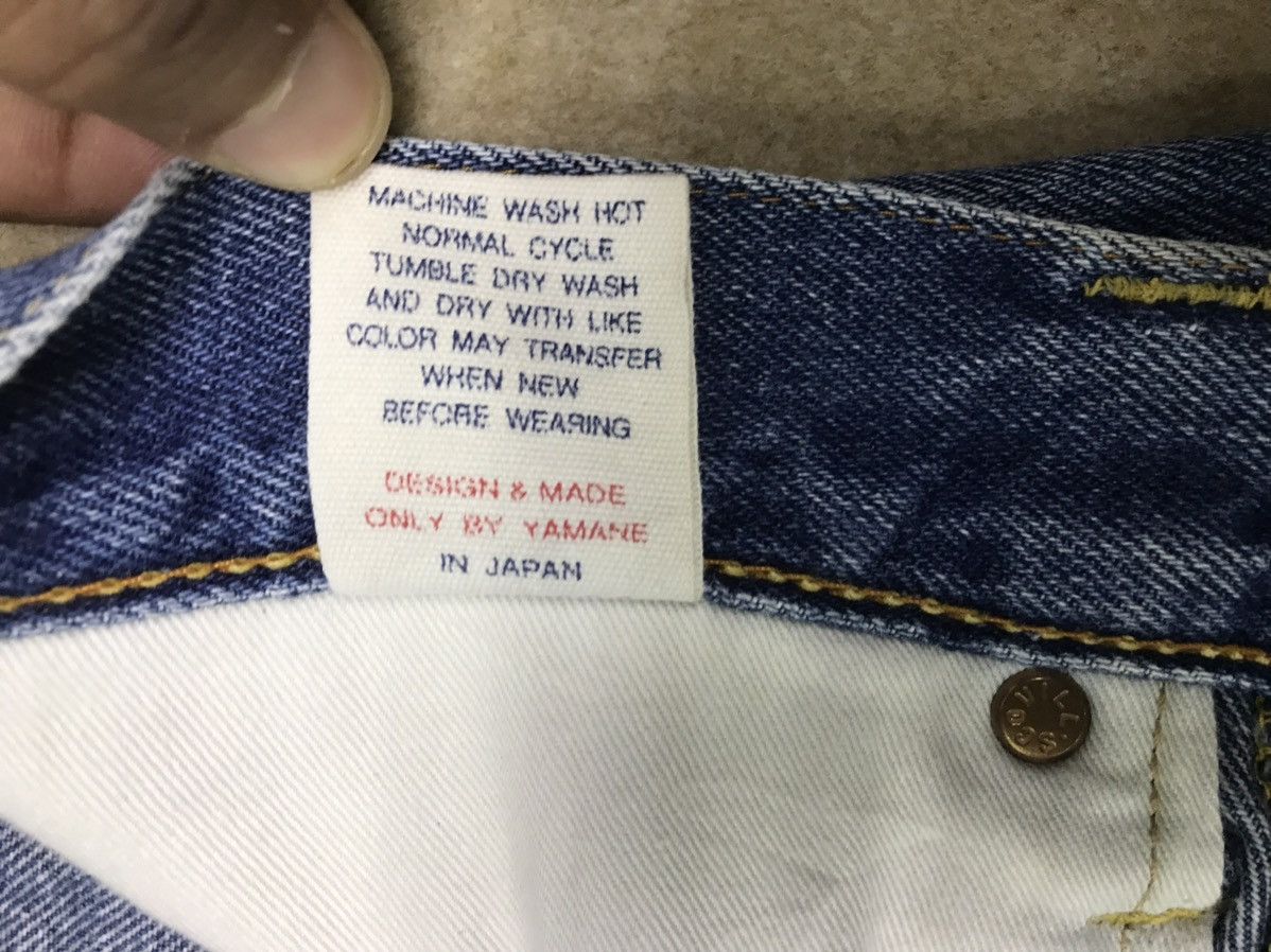 Evisu × Japanese Brand Evisu 3Q Denim Custom Size US 30 / EU 46 - 7 Thumbnail