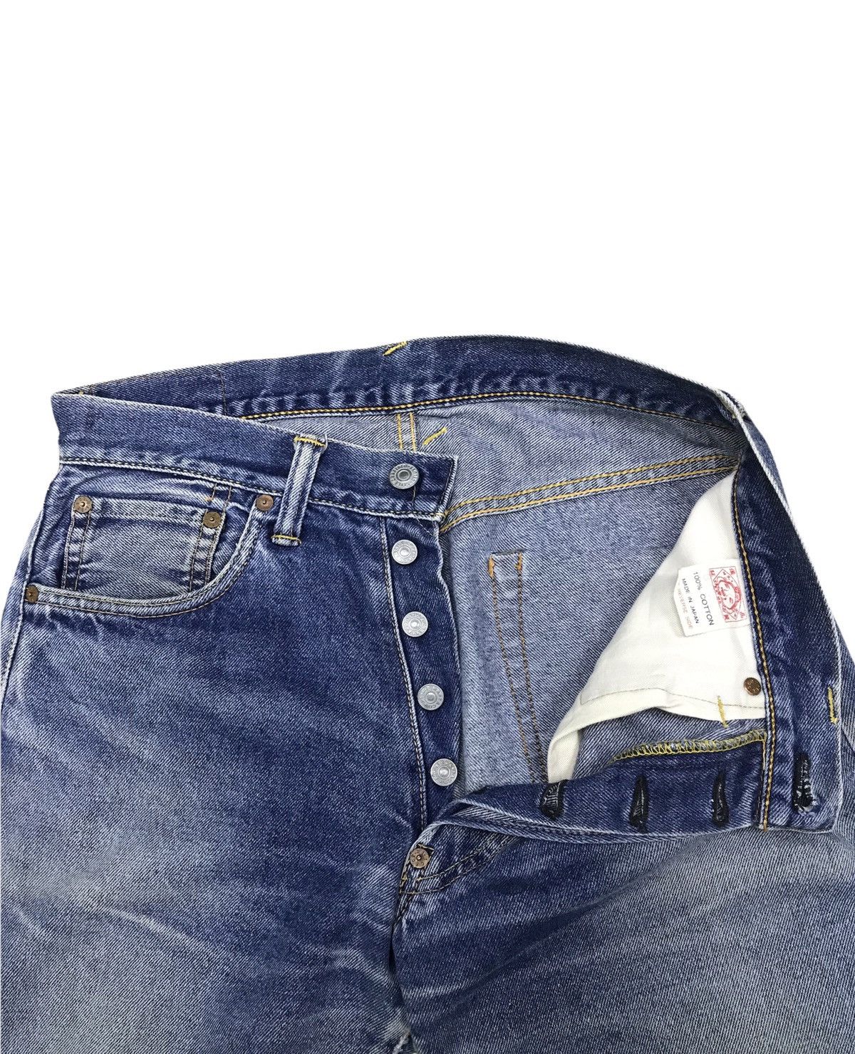 Evisu × Japanese Brand Evisu 3Q Denim Custom Size US 30 / EU 46 - 5 Thumbnail
