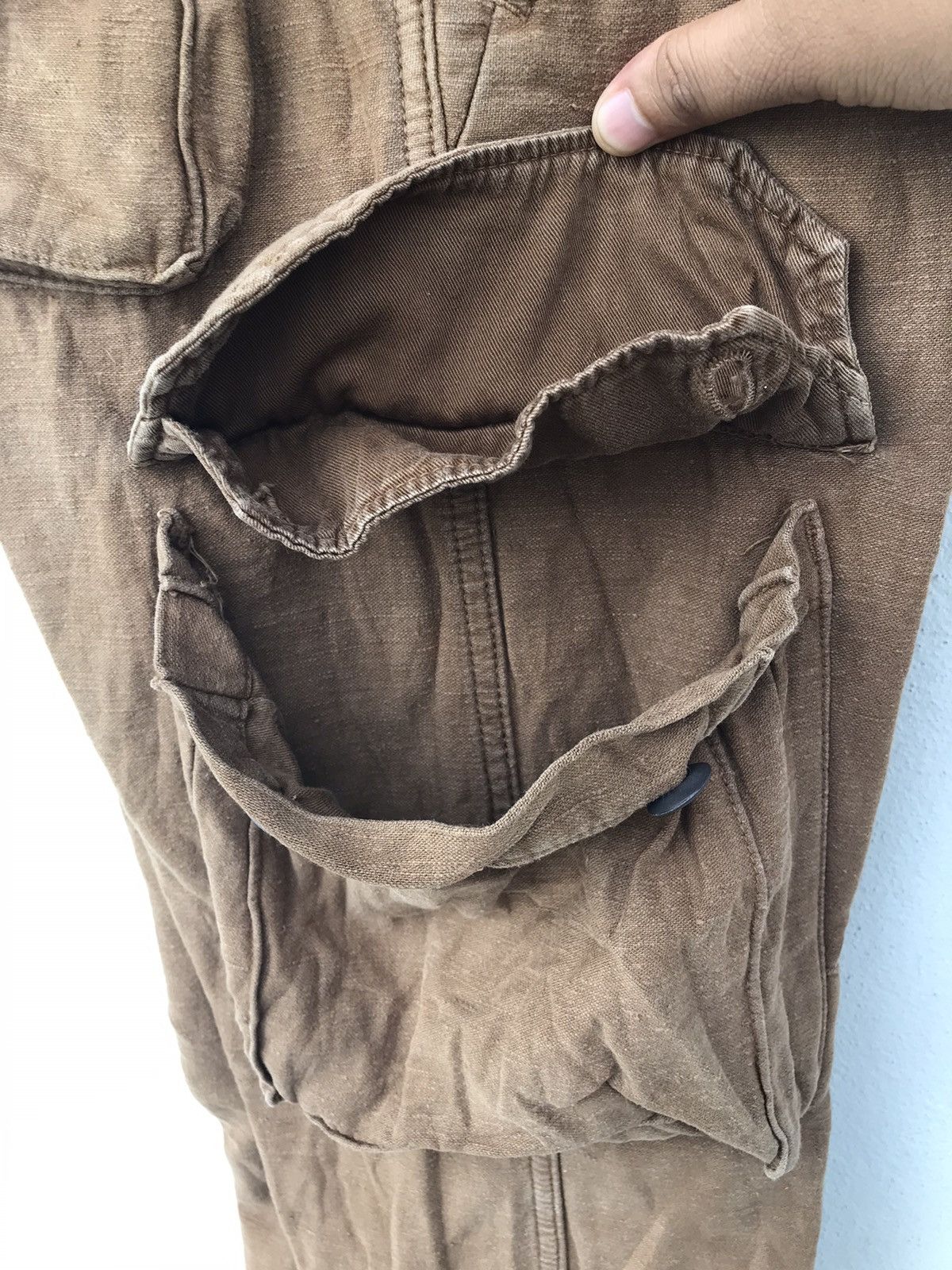 Japanese Brand × Johnbull × KOJIMA GENES John Bull Kojima Japan Multi Pocket Cargo Pants Size US 30 / EU 46 - 12 Thumbnail