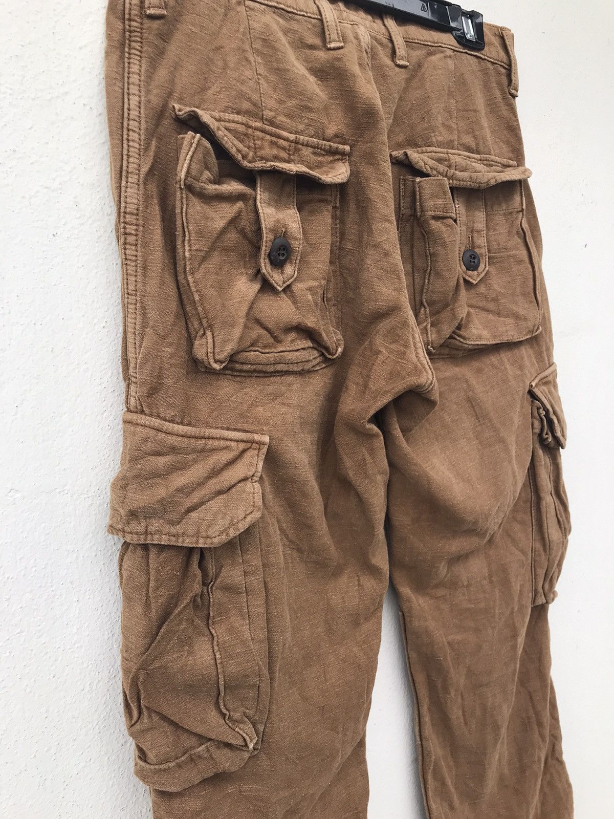 Japanese Brand × Johnbull × KOJIMA GENES John Bull Kojima Japan Multi Pocket Cargo Pants Size US 30 / EU 46 - 8 Thumbnail